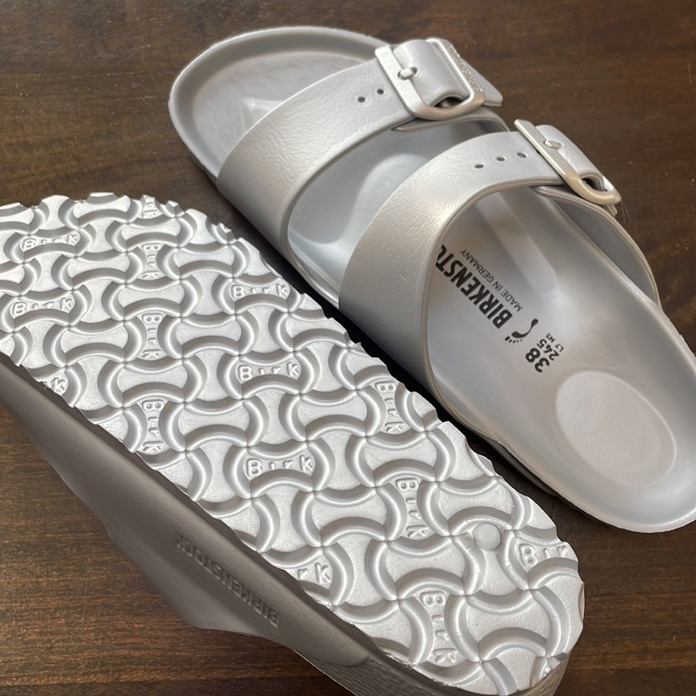 Birkenstock Arizona EVA sandalsA- color is silver - Picture 3 of 4